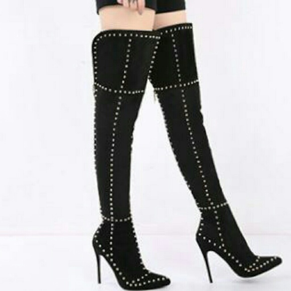 Thigh high boots - Picture 2 of 3